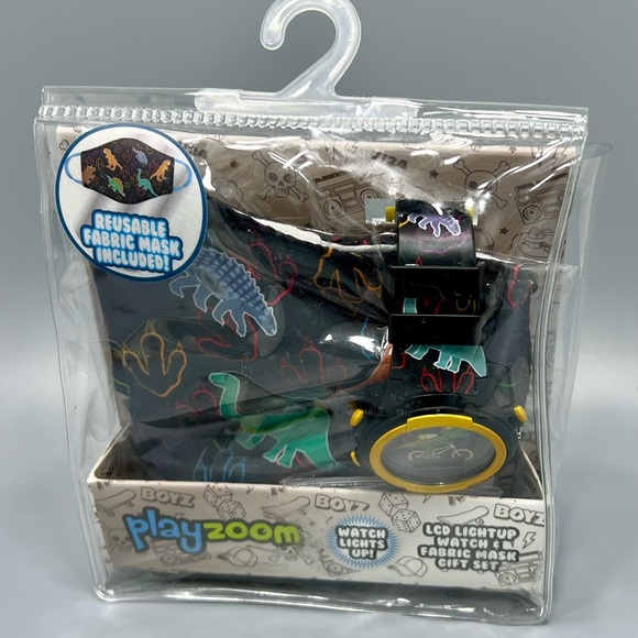 Kids Playzoom L D Light Up Watch & Re-Useable Mask - Picture 4 of 8